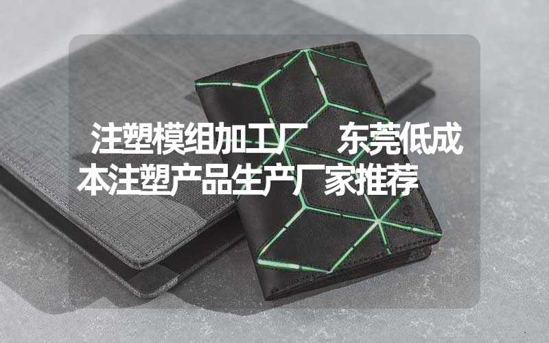 注塑模组加工厂 东莞低成本注塑产品生产厂家推荐